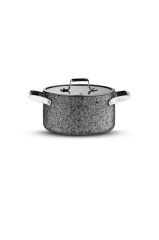 Brioni Stone-Age 26 cm Çizilmez Yanmaz Yapışmaz İndüksiyonlu Derin Tencere