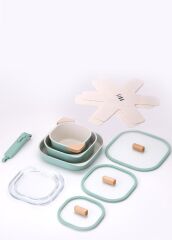 Neoflam Fika Comfort Yeşil Tencere ve Tava Seti