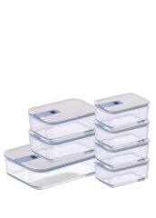 Neoflam Perfect Seal Cam Saklama Kabı Seti 7 Parça