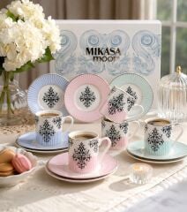 Mikasa Moor Aristelle 6 Kişilik Kahve Fincan Seti 90cc