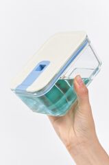 Neoflam Perfect Seal 8 Parça Dikdörtgen Cam Saklama Kabı Seti