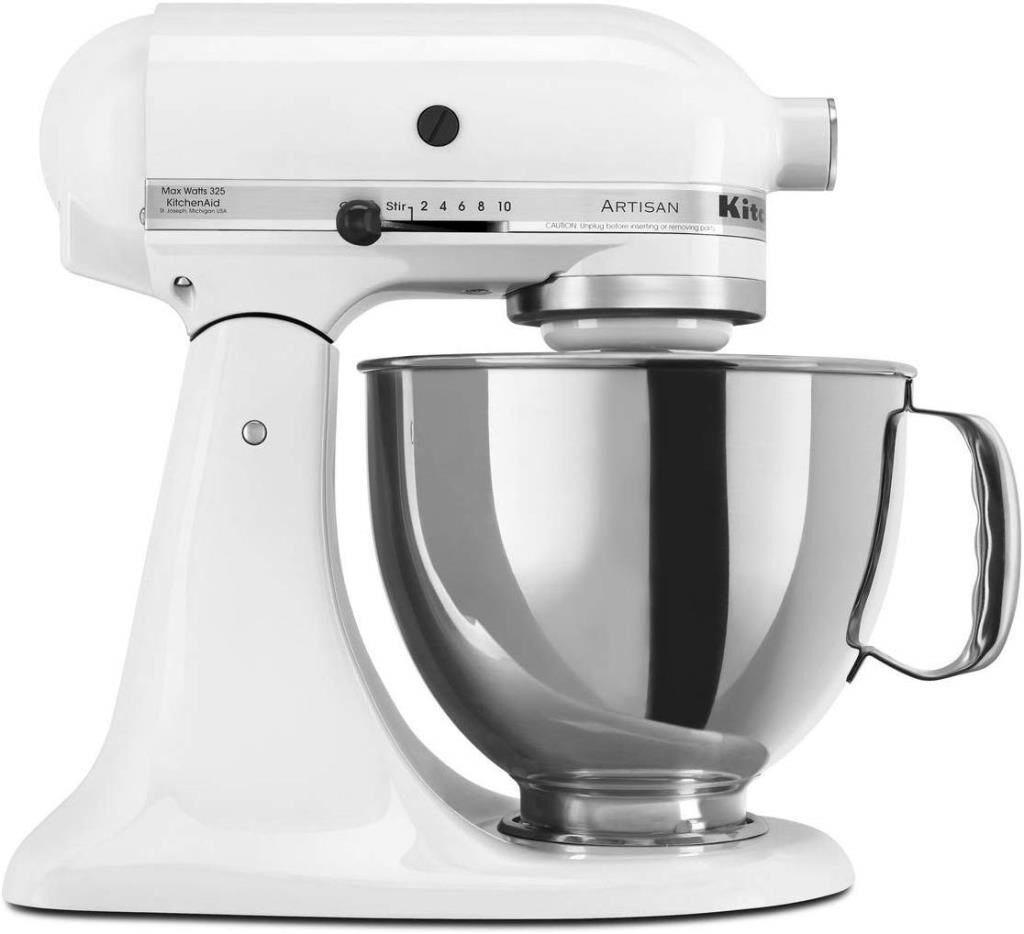 KitchenAid 5KSM175PSEWH Artisan Stand Mikser 4.8 L Beyaz