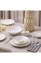 Aryıldız Crystal Provence Gold 56 Parça 12 Kişilik Yemek Takımı
