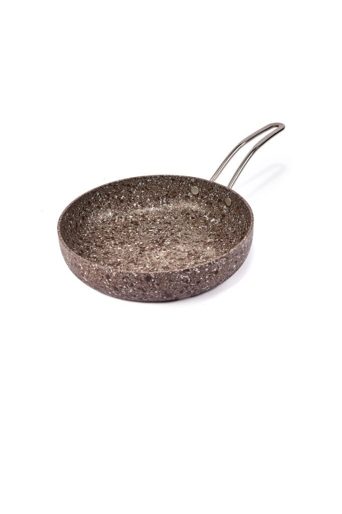 Brioni Stone-Age Terra 28 cm Çizilmez Yanmaz Yapışmaz İndüksiyonlu Tava