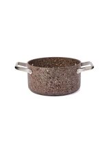 Brioni Stone-Age Terra 20 cm Çizilmez Yanmaz Yapışmaz İndüksiyonlu Derin Tencere