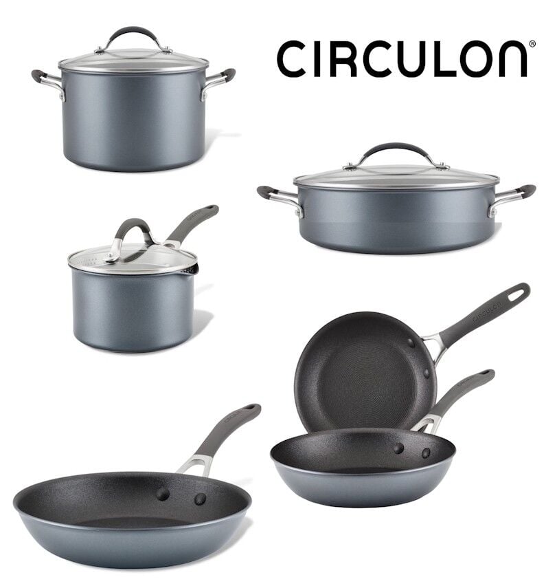 Circulon 9 Parça Tencere & Tava Seti