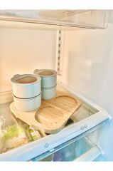 Neoflam Fika One 4'lü Yuvarlak Kahvaltı Seti Buz Beyazı