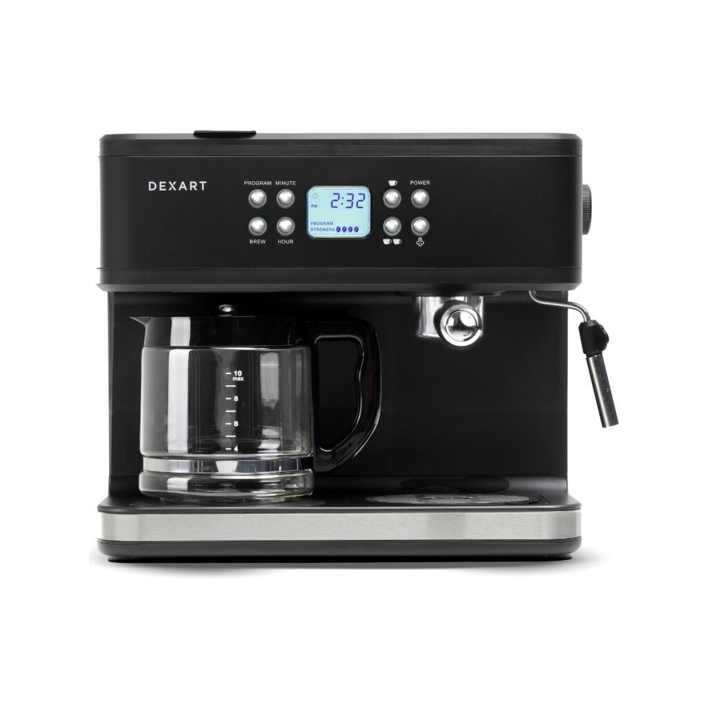 Dexart Home Barista 3-In-1 Filtre Kahve & Espresso Makinesi
