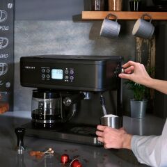 Dexart Home Barista 3-In-1 Filtre Kahve & Espresso Makinesi