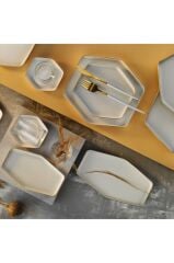 Aryıldız Cara Gold 32 Parça 6 Kişilik Kahvaltı Takımı