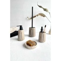 Primanova Taper 4'lü Banyo Seti Bej