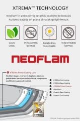 Neoflam Fika Xtrema Kaplama Bej Krep Tavası 26 Cm