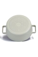 Neoflam Fika Cam Kapaklı Alüminyum Döküm Derin Tencere 26x13cm