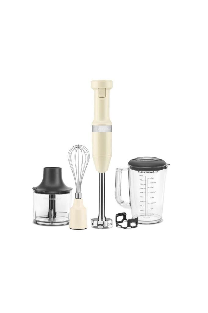 KitchenAid Aksesuarlı El Blenderı Almond Cream