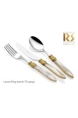 Rivadossi Laura Ring Kemik 75 Parca Catal Kasık Bıcak Setı 12 Kısılık