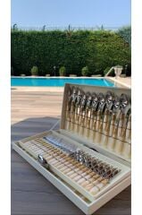 Rivadossi Laura Ring Kemik 75 Parca Catal Kasık Bıcak Setı 12 Kısılık