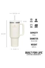 Stanley Stan Adv 40oz Qnchrh2.o Tm Tumb Crm Tnal Termos