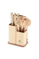 Aryıldız Kaizen 12 Parça Blok Bıçak ve Pano Seti