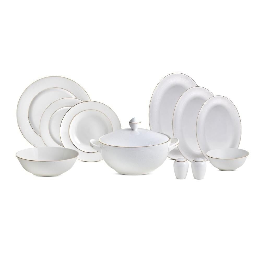 Aryıldız Ardini Bone China 60 Parça Yemek Takımı
