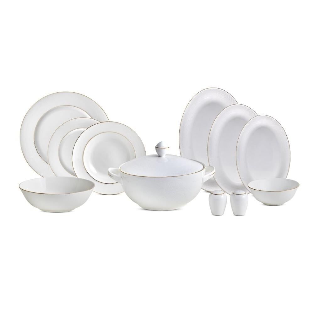 Aryıldız Ardini Bone China 60 Parça Yemek Takımı