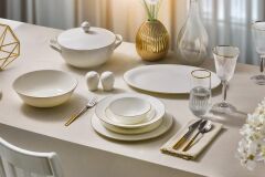 Aryıldız Ardini Bone China 60 Parça Yemek Takımı