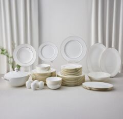 Aryıldız Ardini Bone China 60 Parça Yemek Takımı
