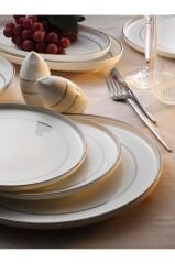 Aryıldız 60 Parça Hn Vanessa Platin Porselen Yemek Takımı Ar252963 Akyüzhome